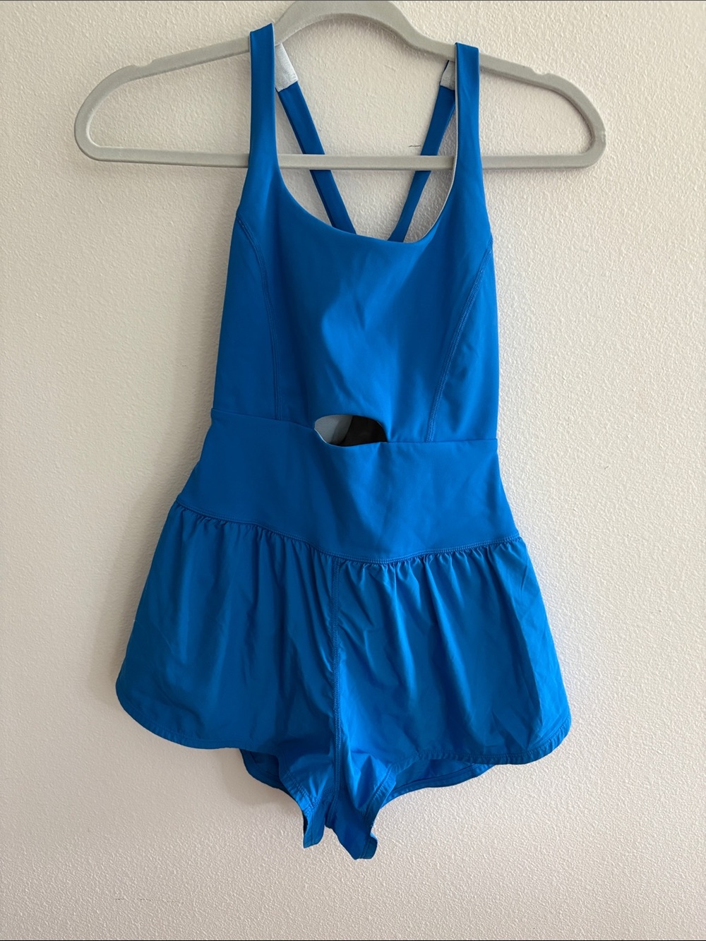 FP Movement by Free People Bright Blue Girls' Active Romper